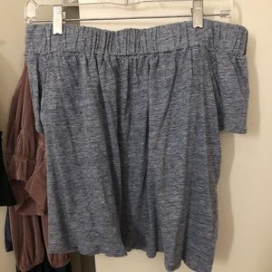 Off the shoulder top